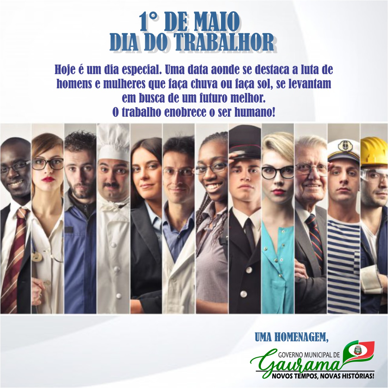 1º DE MAIO - DIA DO TRABALHADOR